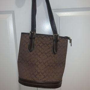 brown purse